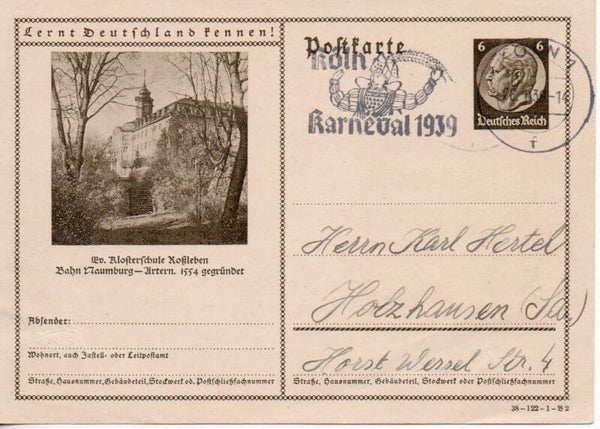 Deutsches Reich Bildpostkarte P236/ 38-122-1-B2 gelaufen/ o