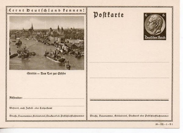 Deutsches Reich Bildpostkarte P236/ 38-125-1-B1 ungebraucht/ *