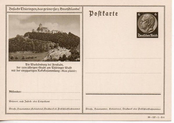 Deutsches Reich Bildpostkarte P236/ 39-127-1-B4 ungebraucht/ *