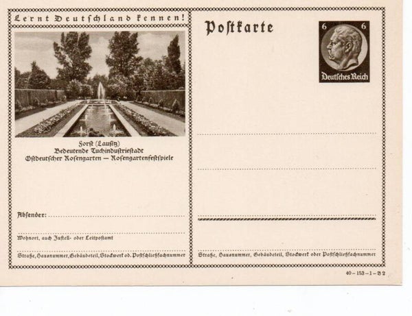 Deutsches Reich Bildpostkarte P236/ 40-153-1-B2 ungebraucht/ *