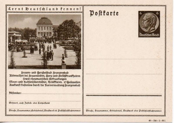 Deutsches Reich Bildpostkarte P236/ 40-154-1-B1 ungebraucht/ *
