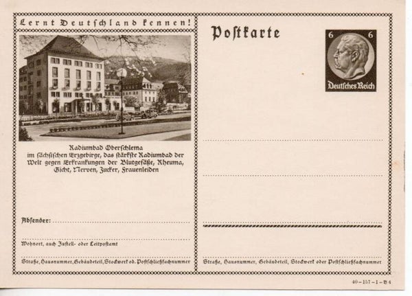 Deutsches Reich Bildpostkarte P236/ 40-157-1-B4 ungebraucht/ *