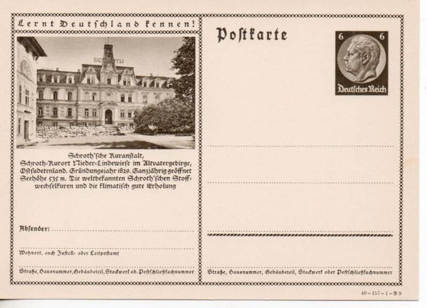 Deutsches Reich Bildpostkarte P236/ 40-157-1-B9 ungebraucht/ *