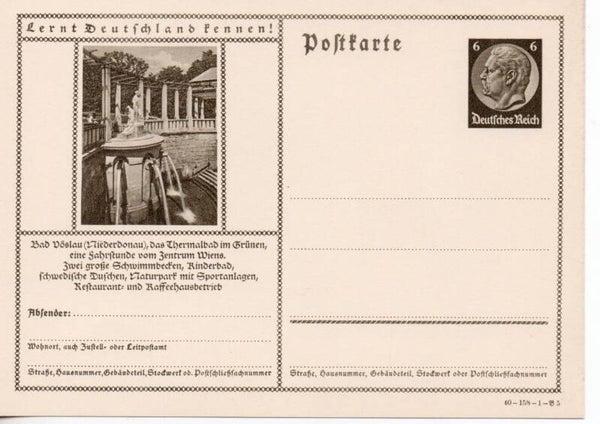 Deutsches Reich Bildpostkarte P236/ 40-158-1-B5 ungebraucht/ *