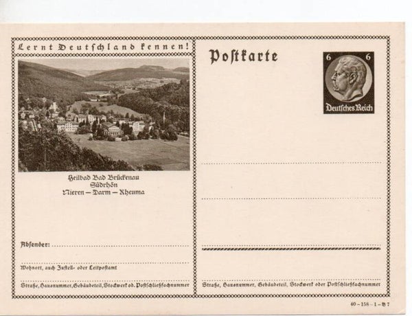 Deutsches Reich Bildpostkarte P236/ 40-158-1-B7 ungebraucht/ *