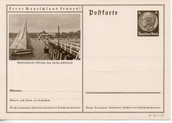 Deutsches Reich Bildpostkarte P236/ 36-76-1-B7 ungebraucht/ *