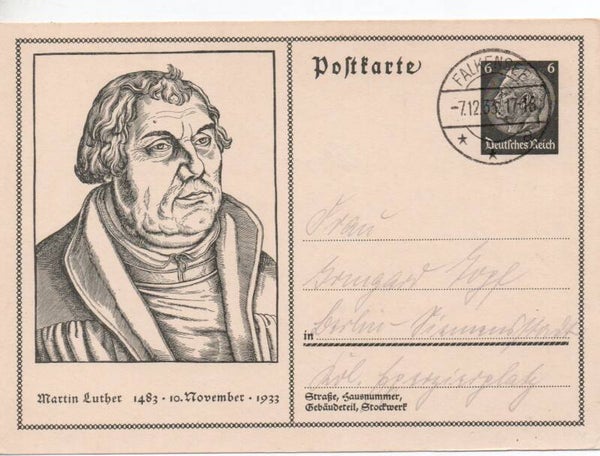 Deutsches Reich Ganzsache Nr. P224 gelaufen/ o