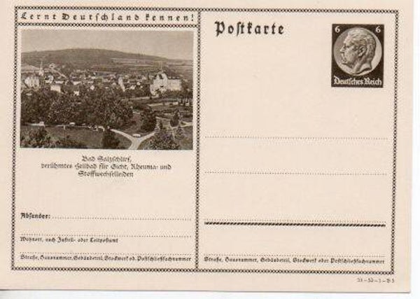 Deutsches Reich Bildpostkarte P236/ 34-53-1-B5 ungebraucht/ *