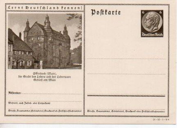 Deutsches Reich Bildpostkarte P236/ 34-53-1-B8 ungebraucht/ *