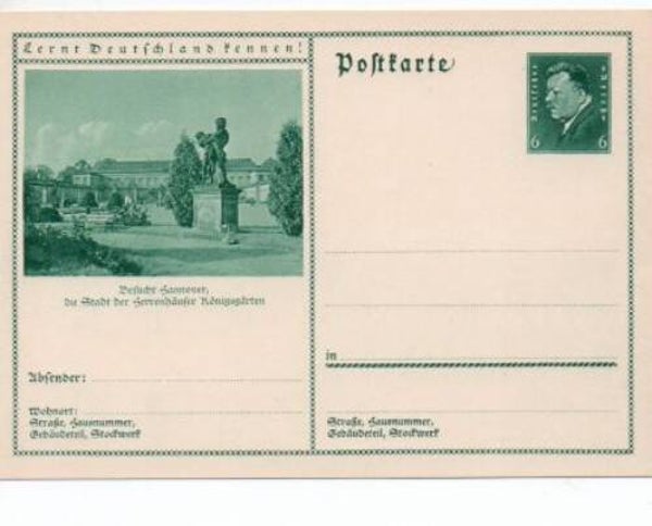 Deutsches Reich Bildpostkarte P202/ 018 ungebraucht/ *