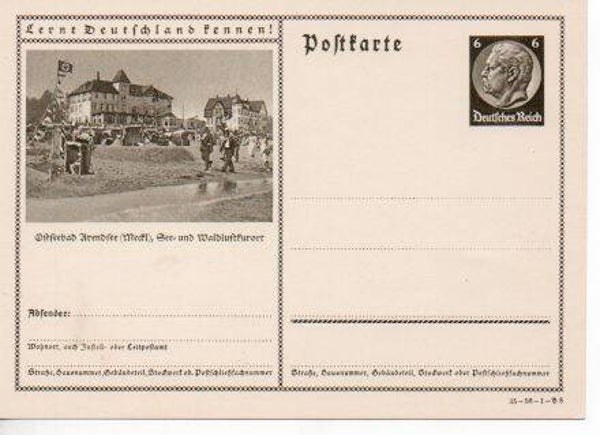 Deutsches Reich Bildpostkarte P236/ 35-56-1-B8 ungebraucht/ *