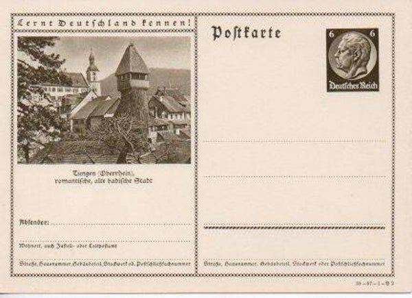 Deutsches Reich Bildpostkarte P236/ 35-57-1-B2 ungebraucht/ *