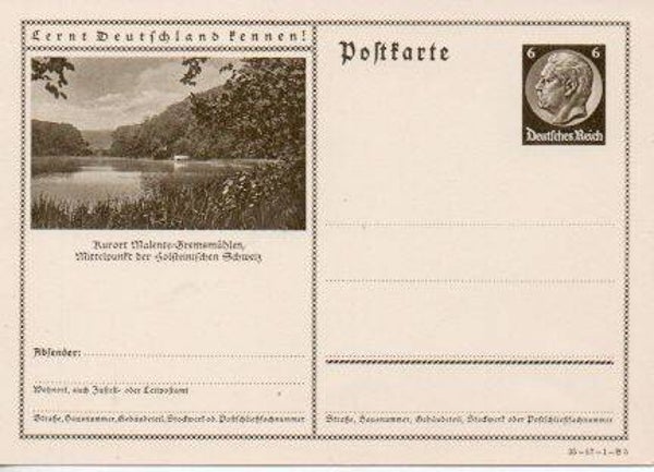 Deutsches Reich Bildpostkarte P236/ 35-57-1-B5 ungebraucht/ *