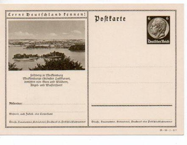 Deutsches Reich Bildpostkarte P236/ 35-59-1-B7 ungebraucht/ *