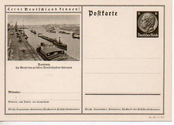 Deutsches Reich Bildpostkarte P236/ 35-61-1-B1 ungebraucht/ *