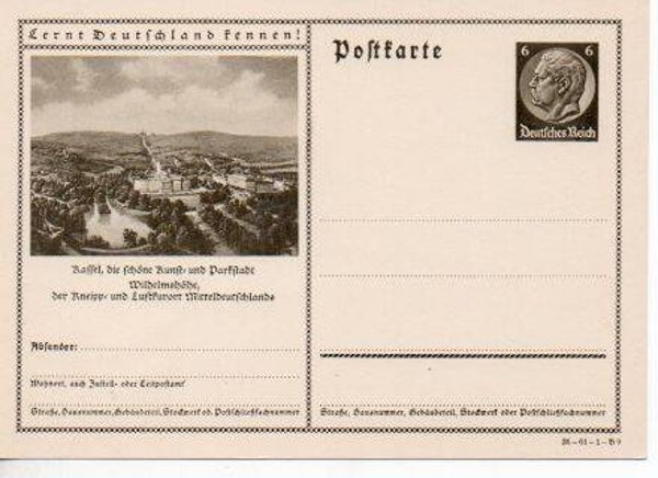 Deutsches Reich Bildpostkarte P236/ 35-61-1-B9 ungebraucht/ *