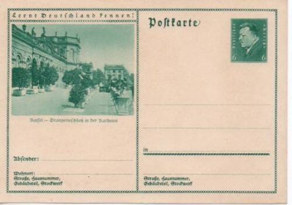 Deutsches Reich Bildpostkarte P202/ 024 ungebraucht/ *