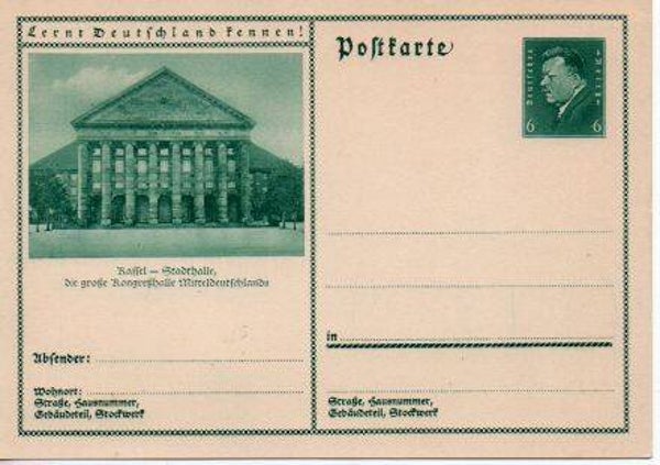 Deutsches Reich Bildpostkarte P202/ 025 ungebraucht *