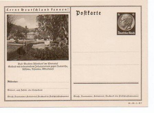 Deutsches Reich Bildpostkarte P236/ 36-69-1-B7 ungebraucht/ *