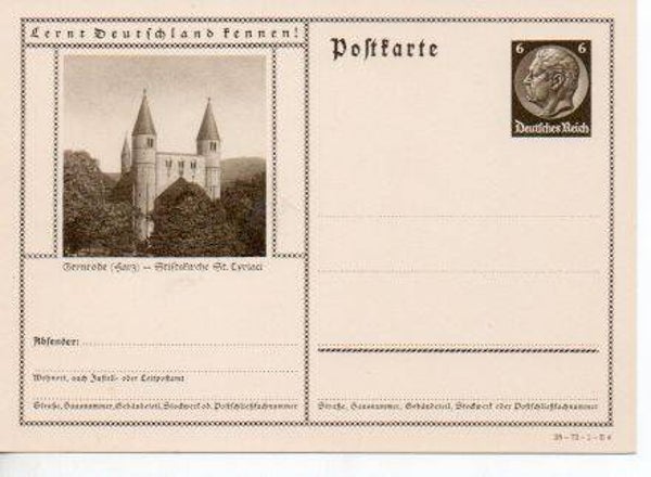 Deutsches Reich Bildpostkarte P236/ 36-72-1-B4 ungebraucht/ *