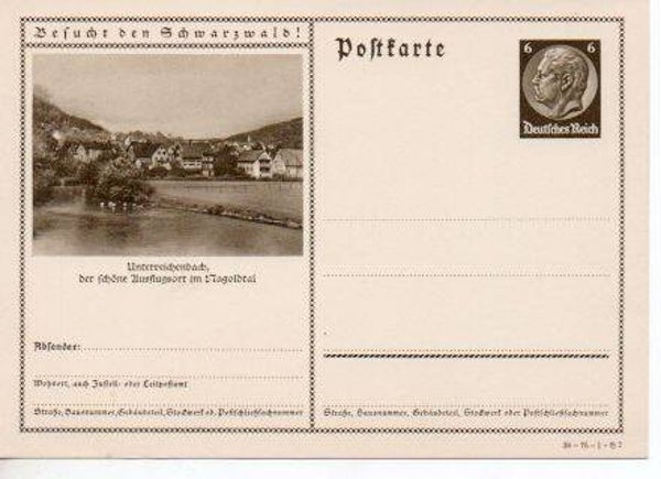 d873-Deutsches Reich Bildpostkarte P236/ 36-75-1-B7 ungebraucht/ *