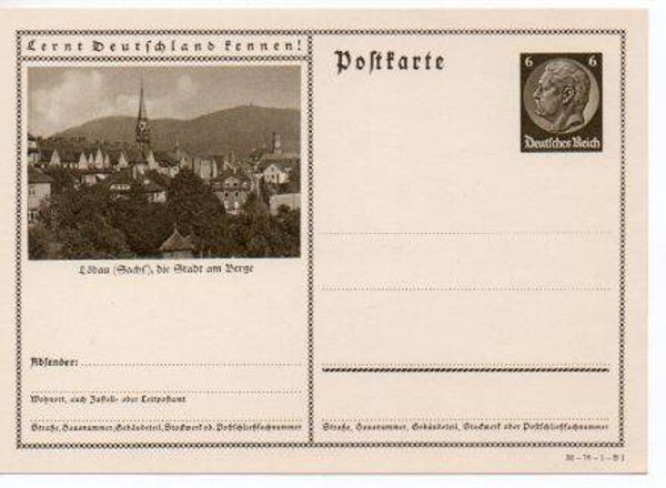 d876-Deutsches Reich Bildpostkarte P236/ 36-76-1-B1 ungebraucht/ *
