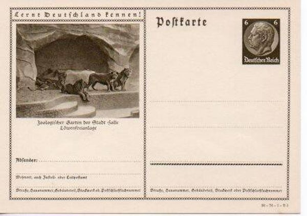 Deutsches Reich Bildpostkarte P236/ 36-76-1-B5 ungebraucht/ *