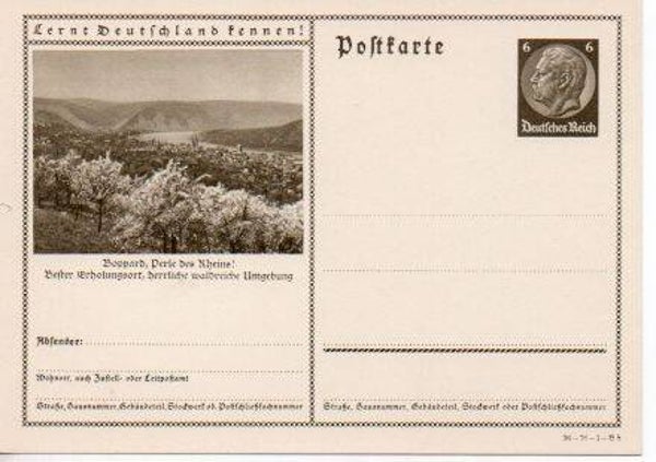Deutsches Reich Bildpostkarte P236/ 36-76-1-B8 ungebraucht/ *