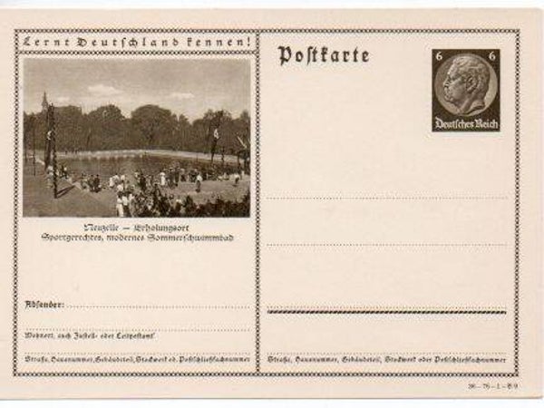 Deutsches Reich Bildpostkarte P236/ 36-76-1-B9 ungebraucht/ *