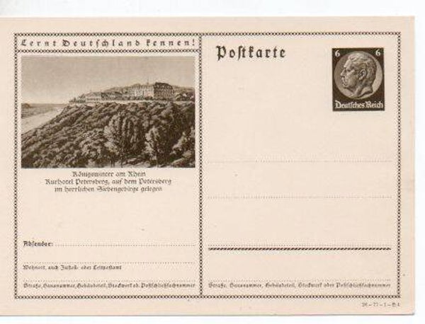 Deutsches Reich Bildpostkarte P236/ 36-77-1-B4 ungebraucht/ *