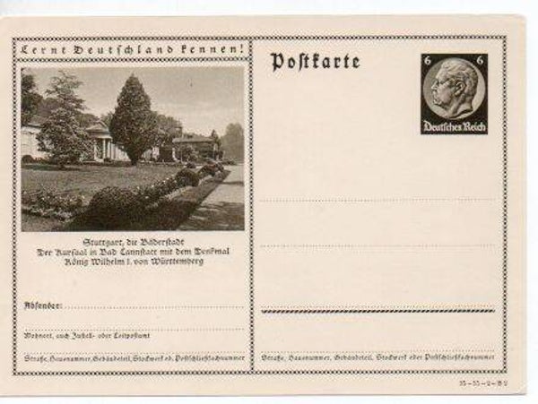 Deutsches Reich Bildpostkarte P236/ 35-55-2-B2 ungebraucht/ *