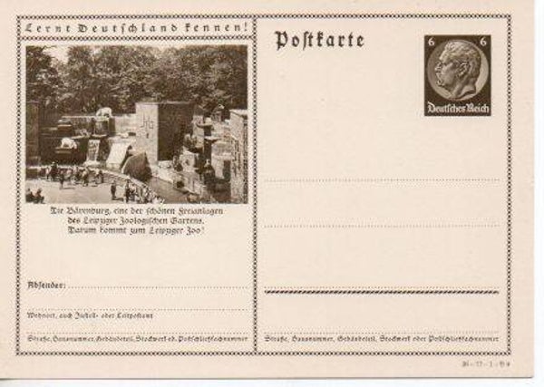 Deutsches Reich Bildpostkarte P236/ 36-77-1-B9 ungebraucht/ *