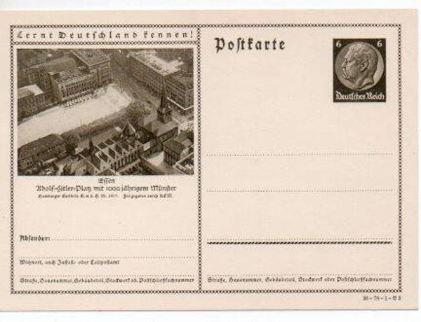Deutsches Reich Bildpostkarte P236/ 36-78-1-B3 ungebraucht/ *