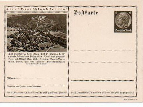 Deutsches Reich Bildpostkarte P236/ 36-79-1-B3 ungebraucht/ *