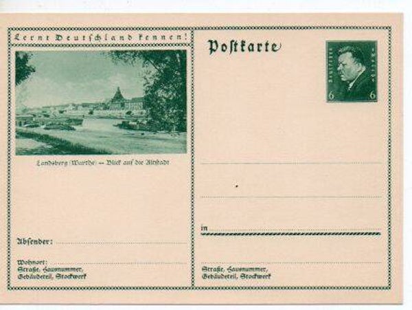 Deutsches Reich Bildpostkarte P202/ 035 ungebraucht/ *