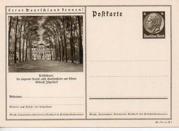 d911-Deutsches Reich Bildpostkarte P236/ 36-79-1-B7 ungebraucht/ *