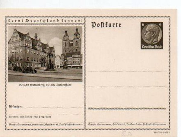 Deutsches Reich Bildpostkarte P236/ 36-79-1-B9 ungebraucht/ *