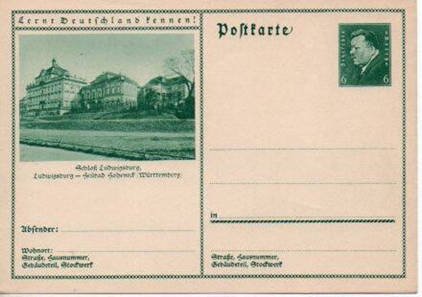 Deutsches Reich Bildpostkarte P202/ 038 ungebraucht *