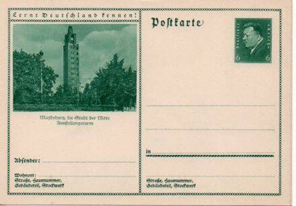 Deutsches Reich Bildpostkarte P202/ 040 ungebraucht *