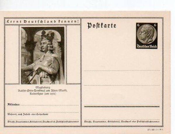 Deutsches Reich Bildpostkarte P236/ 37-82-1-B8 ungebraucht/ *