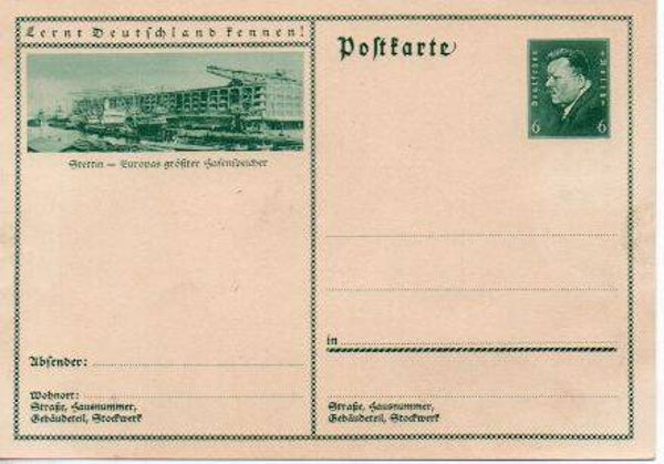Deutsches Reich Bildpostkarte P202/ 052 ungebraucht/ *