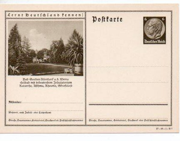 Deutsches Reich Bildpostkarte P236/ 37-86-1-B7 ungebraucht/ *