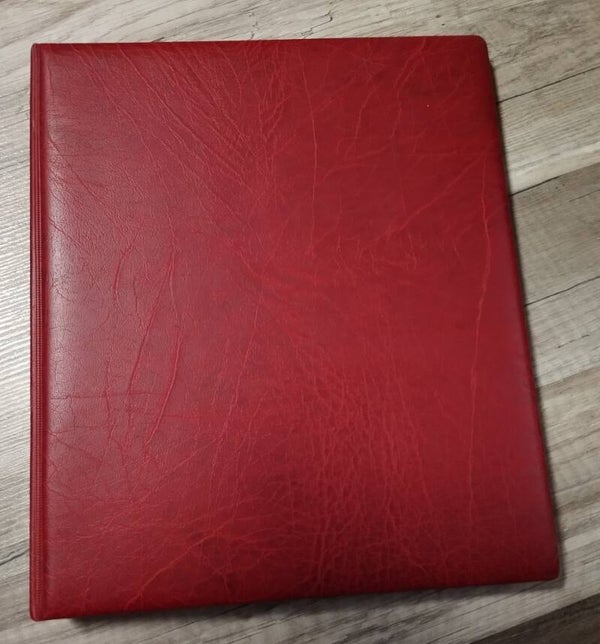 Kobra G22 Doppel FDC Album mit 30 geteilten Blättern guter gebrauchter Zustand