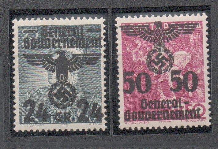 DR Generalgouvernement Nr. 14-15 postfrisch/ **