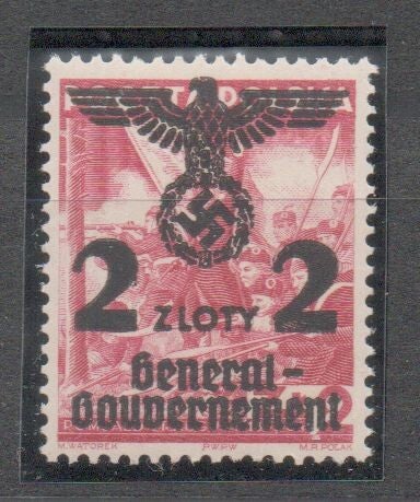 DR Generalgouvernement Nr. 28 postfrisch/ **