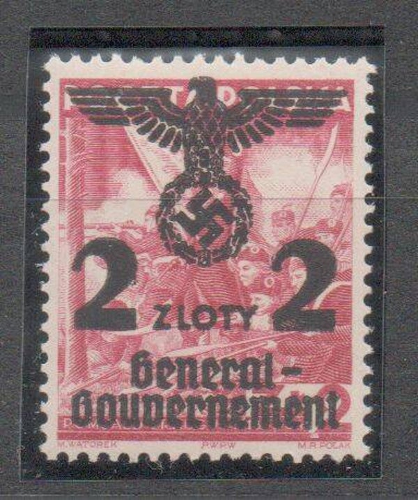 DR Generalgouvernement Nr. 28 postfrisch/ **