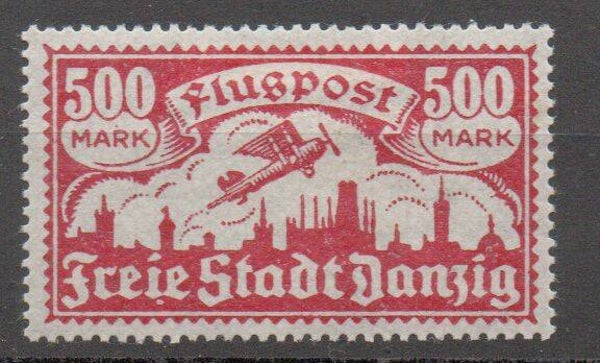 Danzig Nr. 137 ungebraucht/ *