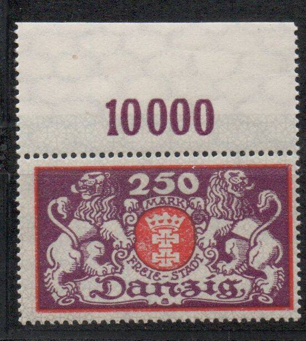 Danzig Nr. 119 OR postfrisch/ **