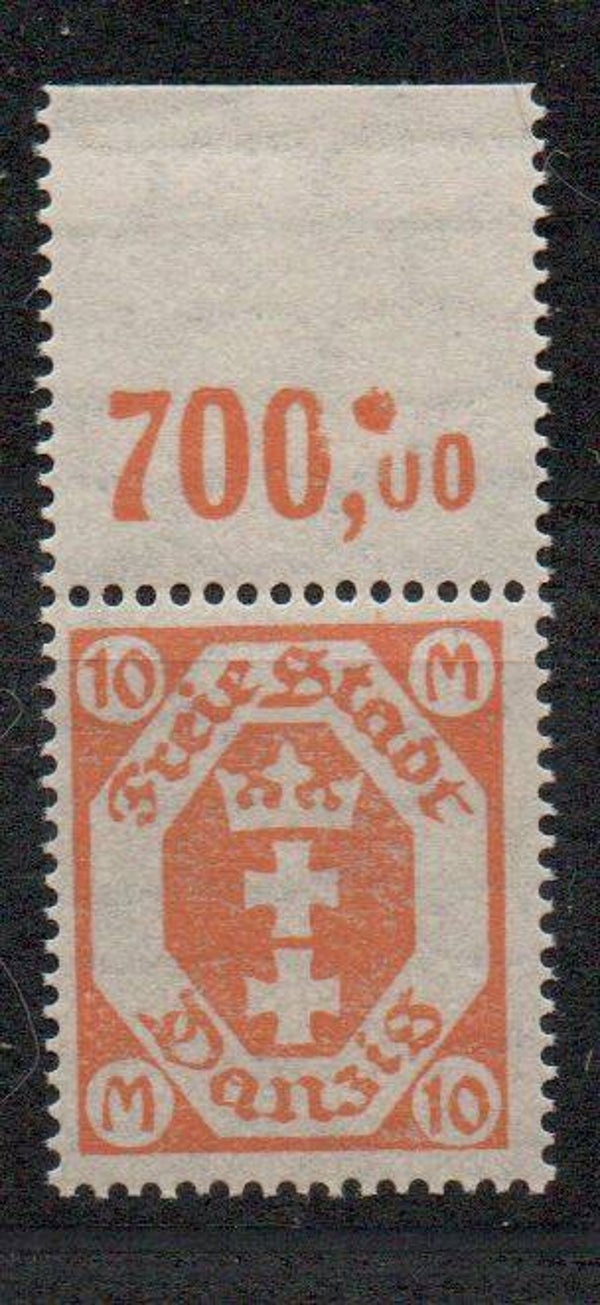 Danzig Nr. 125Y OR postfrisch/ **