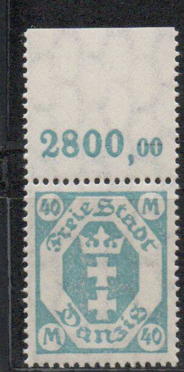 Danzig Nr. 138 OR postfrisch/ **